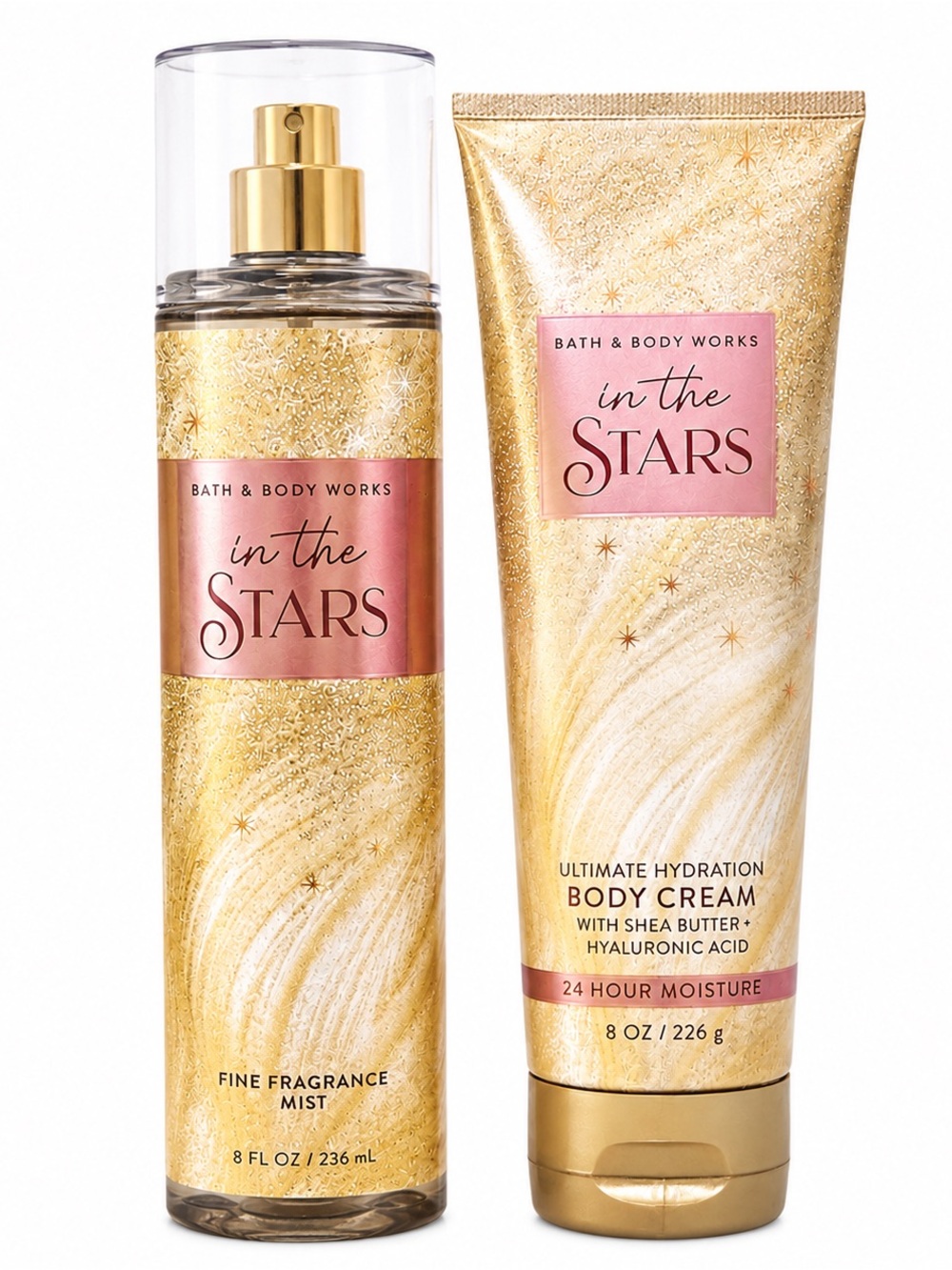 Bath & Body Works In the Stars Gift Set | Fine Fragrance Mist & Body Cream | NWT